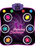 LED Bluetooth Rechargeable Dance Mat with Music