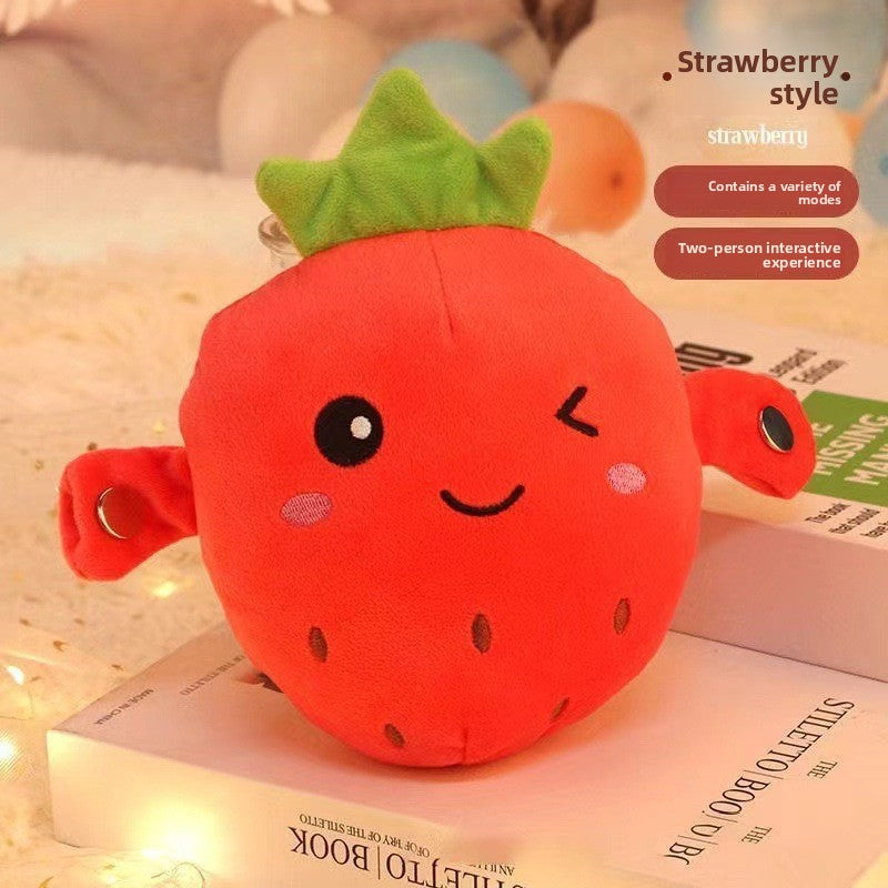Interactive Fruit Plush Toy with Music