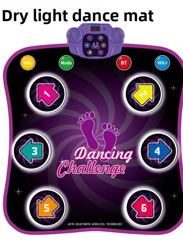 LED Bluetooth Rechargeable Dance Mat with Music