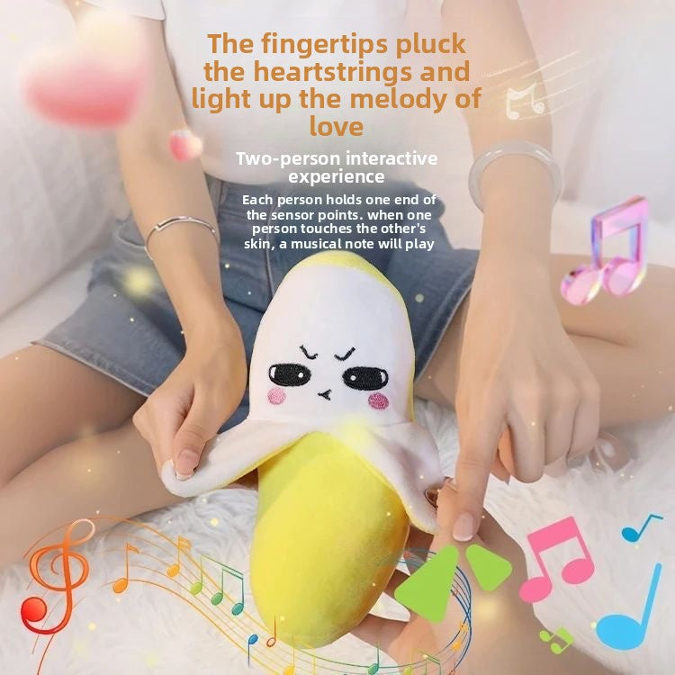 Interactive Fruit Plush Toy with Music