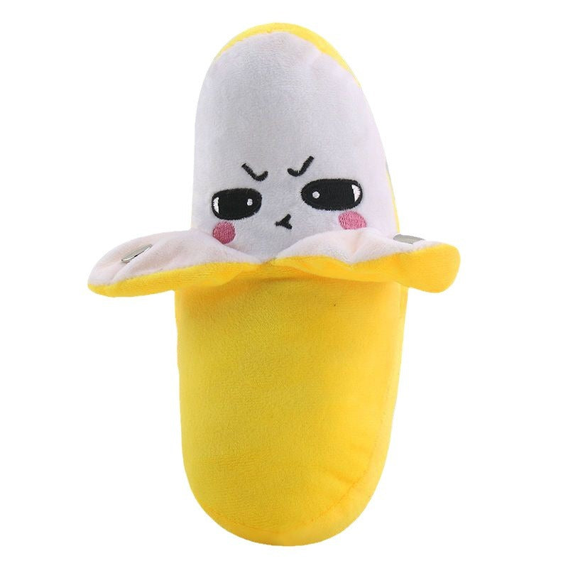 Interactive Fruit Plush Toy with Music