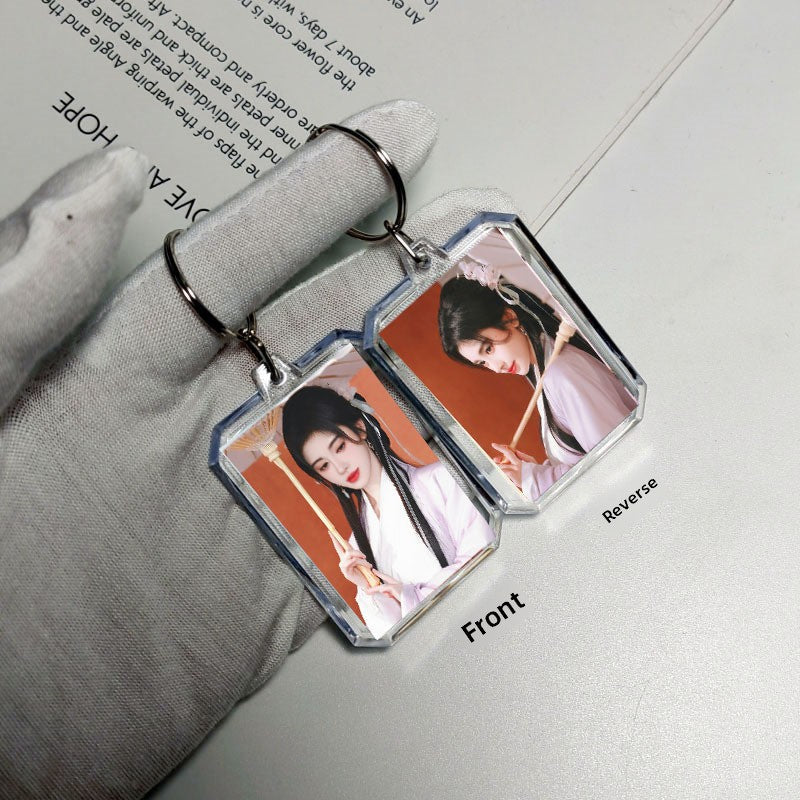 Film and TV entertainment movie star merchandise keychain pendant