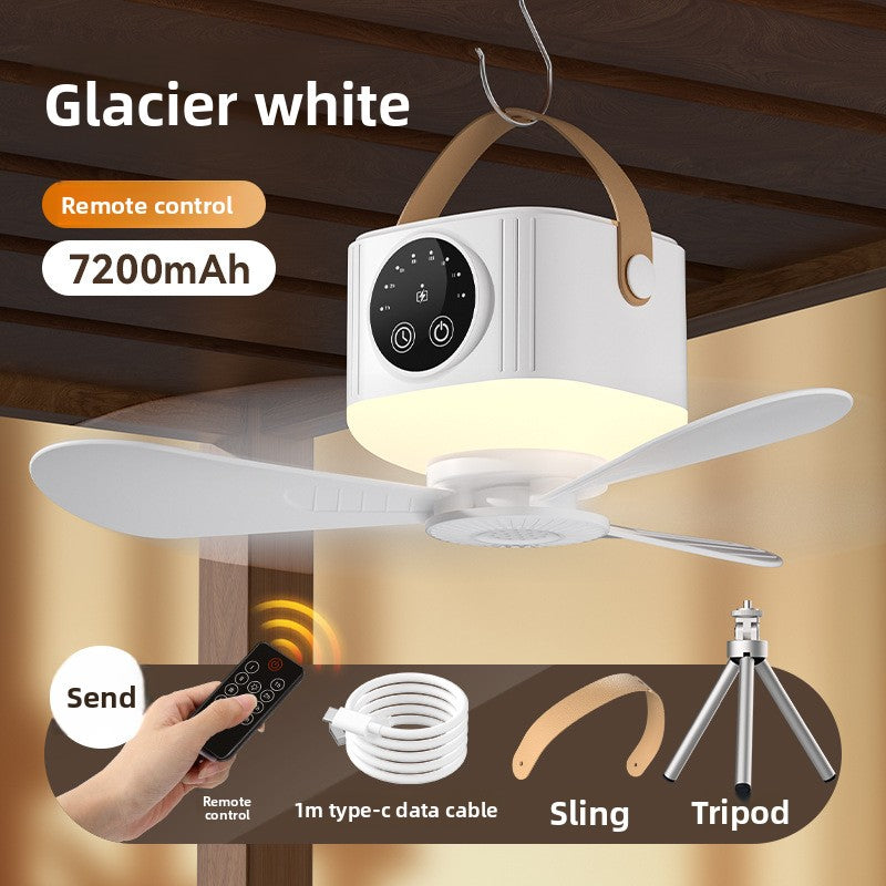 Portable Rechargeable USB Fan with Remote Control