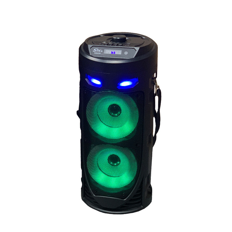 4-inch square dance Bluetooth speakers