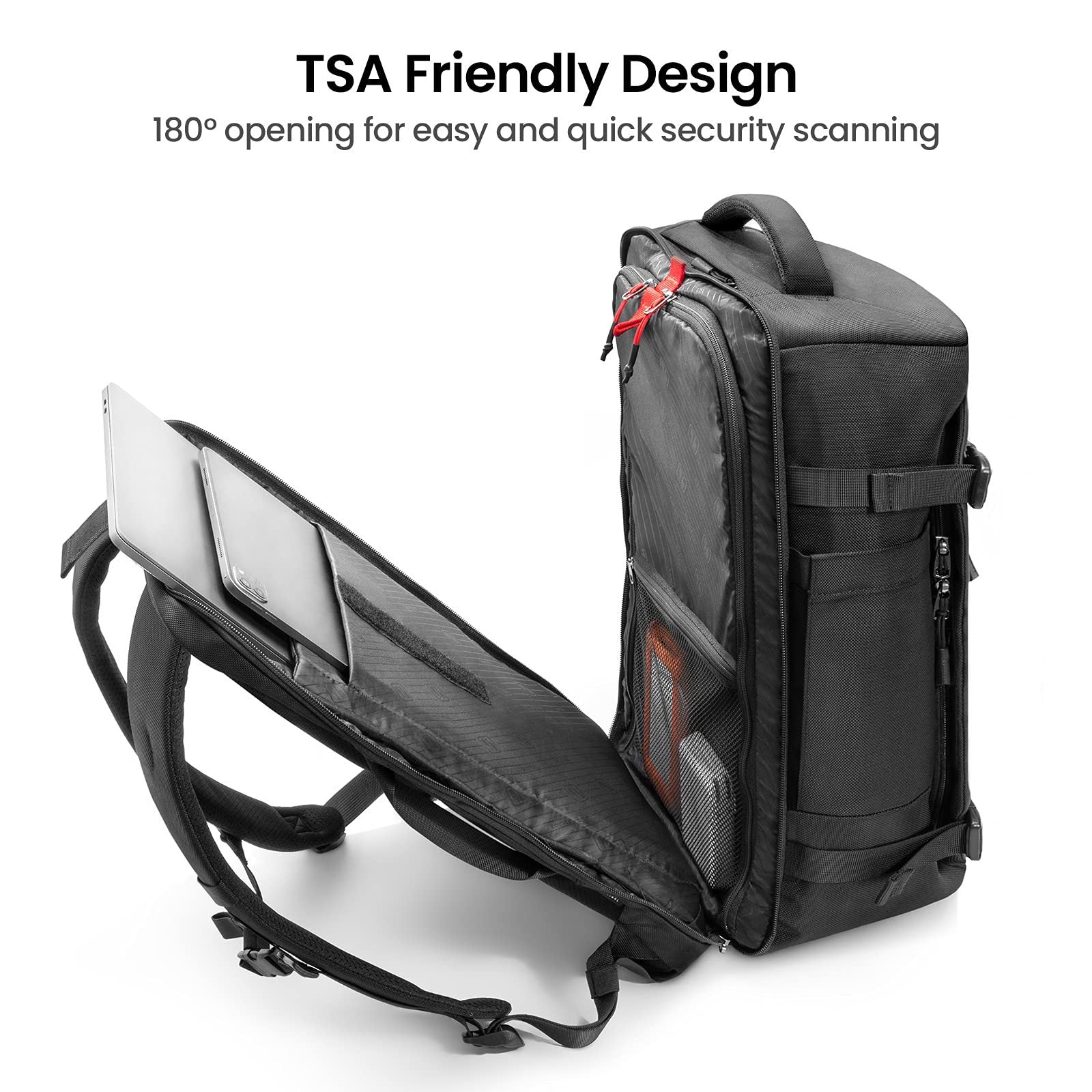 Large Capacity Travel Backpack with Laptop Compartment