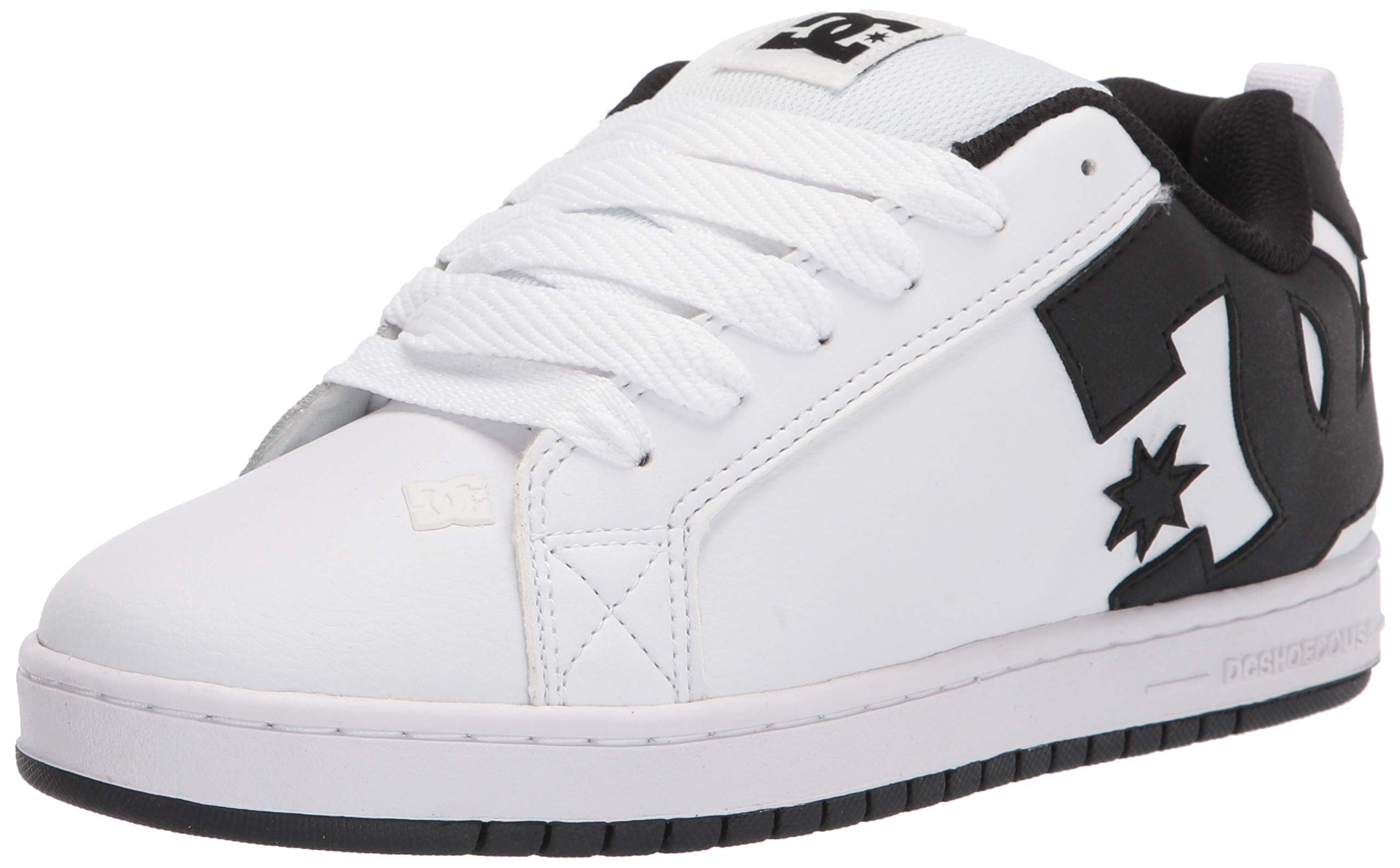 DC Men's Court Graffik Casual Low Top Skate Shoe Sneaker