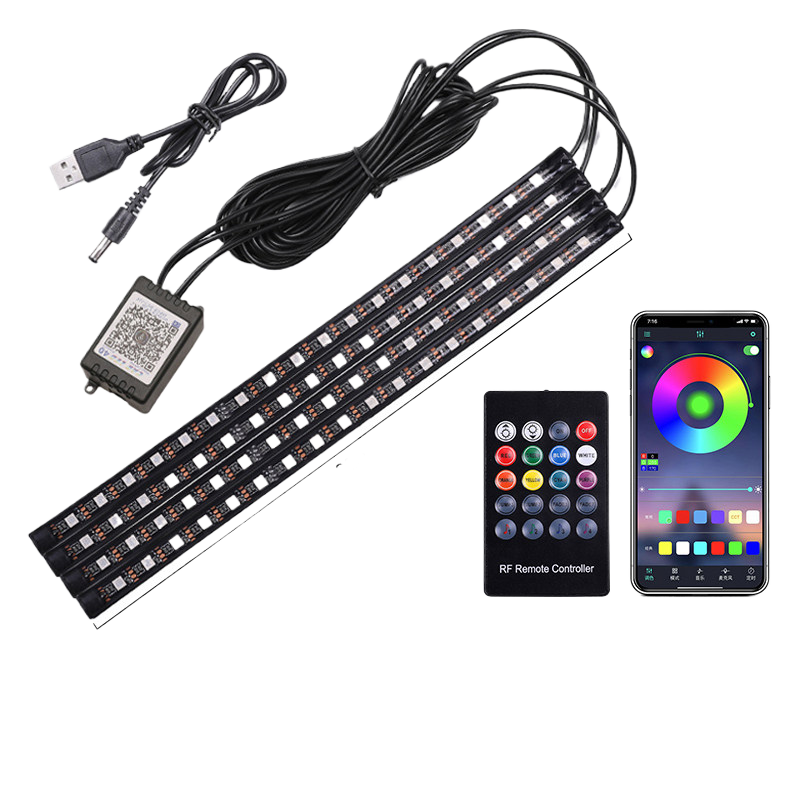 USB Auto-Innenraumbeleuchtung mit Musiksynchronisierung