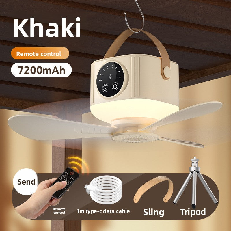 Portable Rechargeable USB Fan with Remote Control