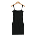 Lace Suspender Bodycon Dress