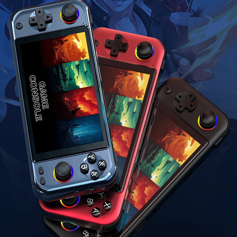 R900 Metallgehäuse Handheld-Spielkonsole