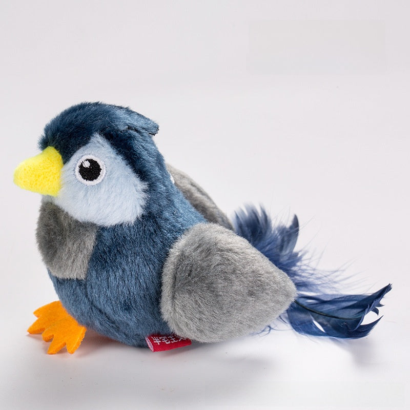 Plush Sound Cat Toy for Play and Entertainment