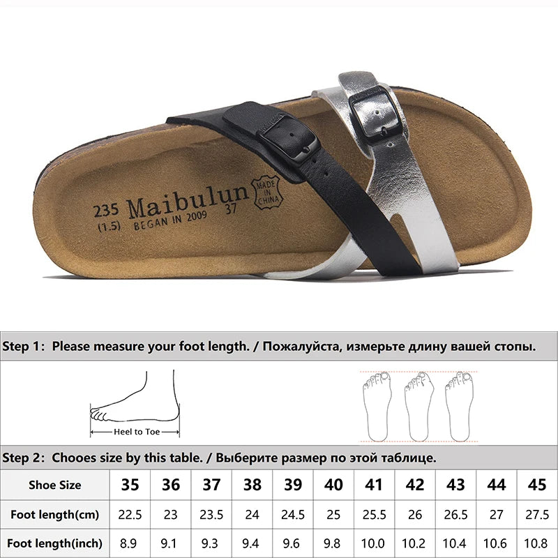 Classic Casual Buckle Comfortable Breathable Slippers