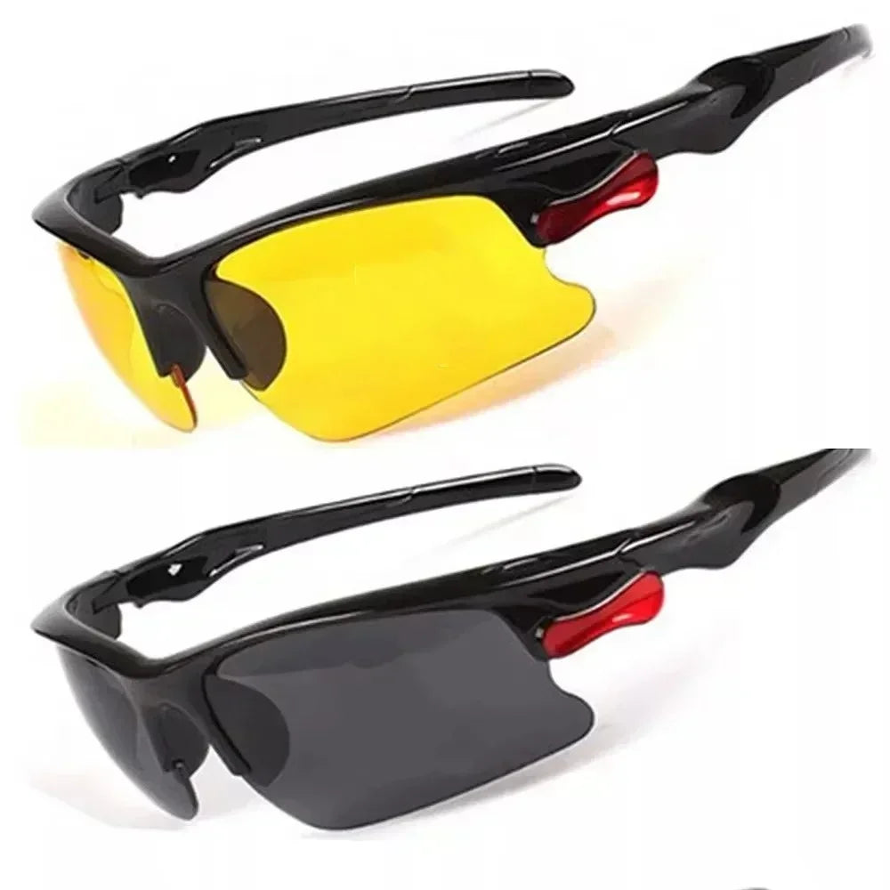 Day & Night Driving Glasses - HD Anti-Glare with Enhanced Night Vision (UV400 Protection)