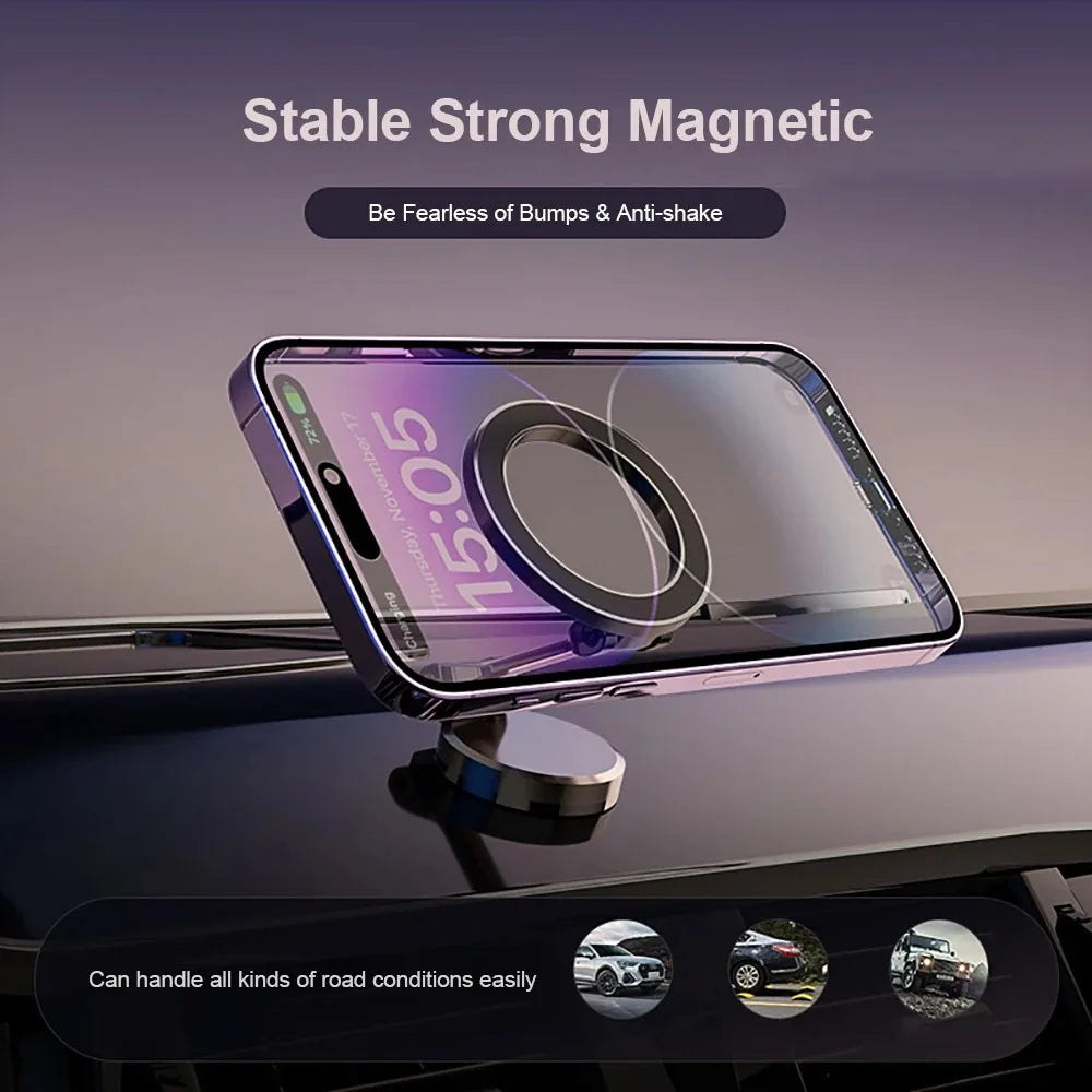 Magnetic Car Phone Holder For Vehicles Mobile Support For Magsafe  Car Cell Phone Holder in Car For phone 15 14 13 Pro Max Plus