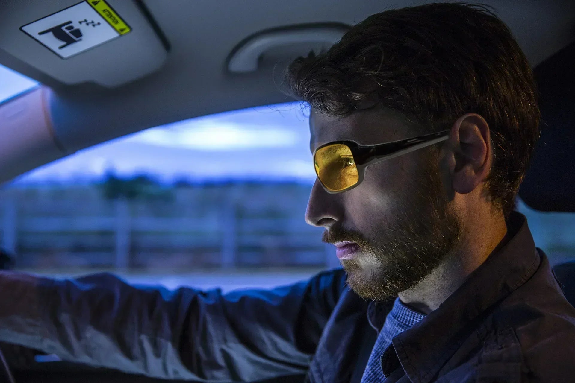 Day & Night Driving Glasses - HD Anti-Glare with Enhanced Night Vision (UV400 Protection)