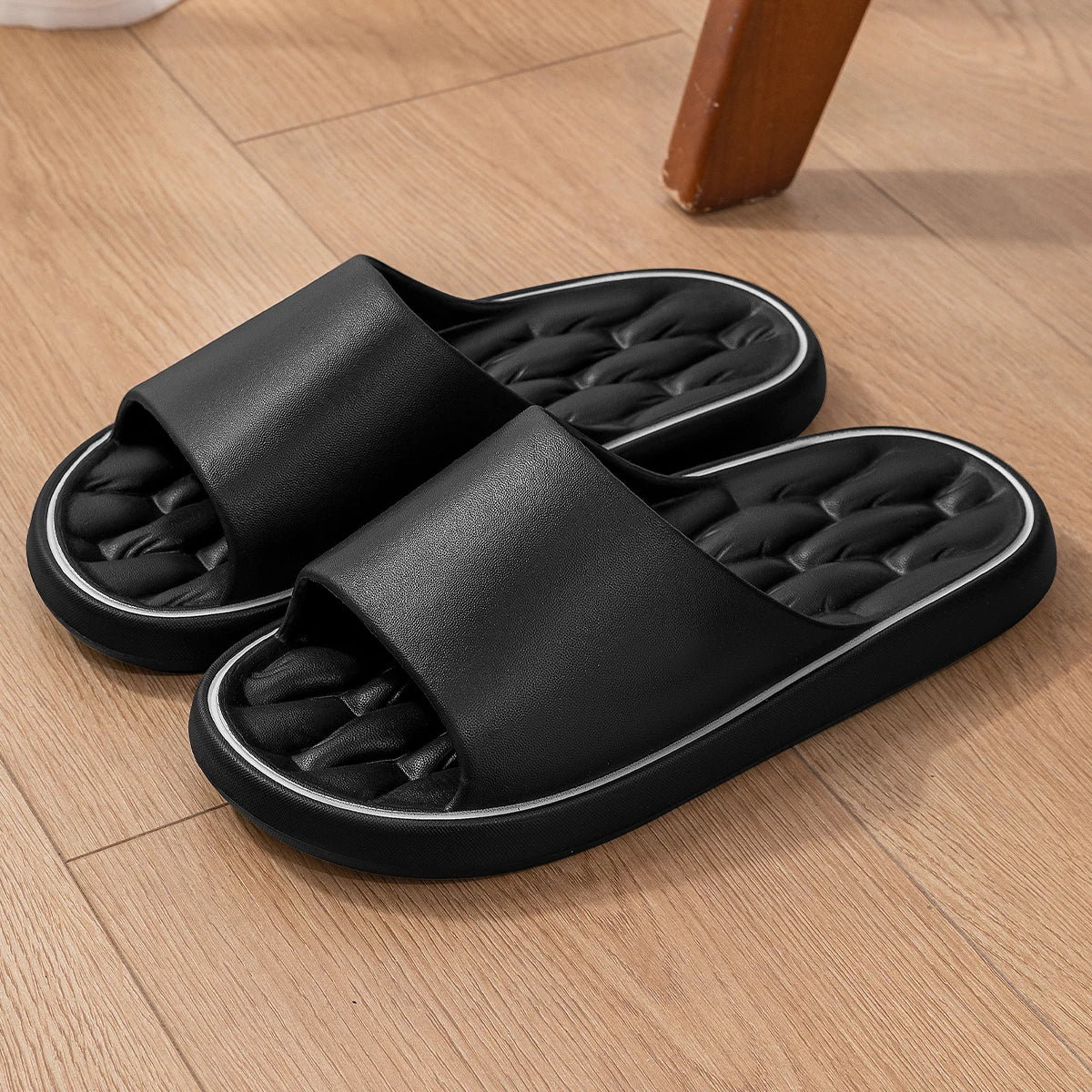 Summer Slippers Soft Non-slip Sole Cloud Sandals for Home Beach Indoor Outdoor