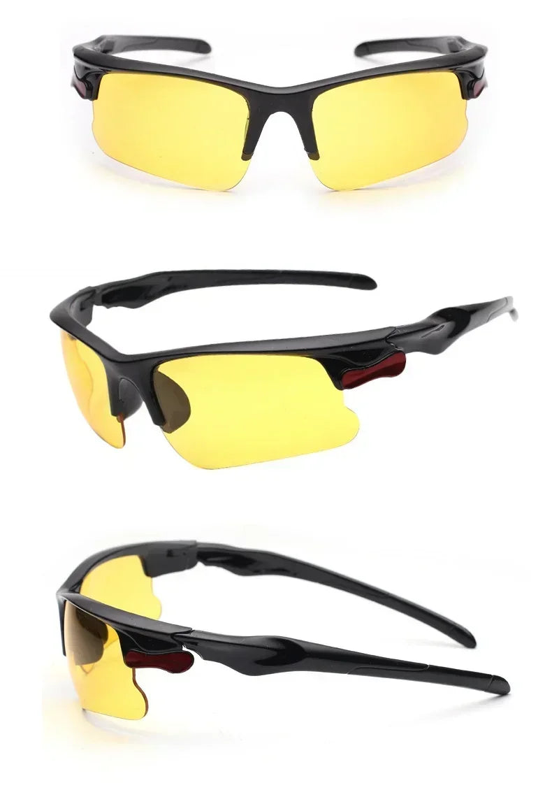Day & Night Driving Glasses - HD Anti-Glare with Enhanced Night Vision (UV400 Protection)