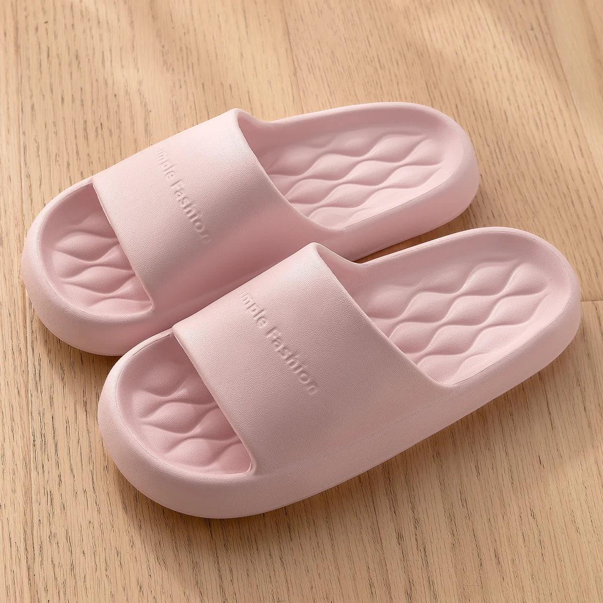 Summer Slippers Soft Non-slip Sole Cloud Sandals for Home Beach Indoor Outdoor