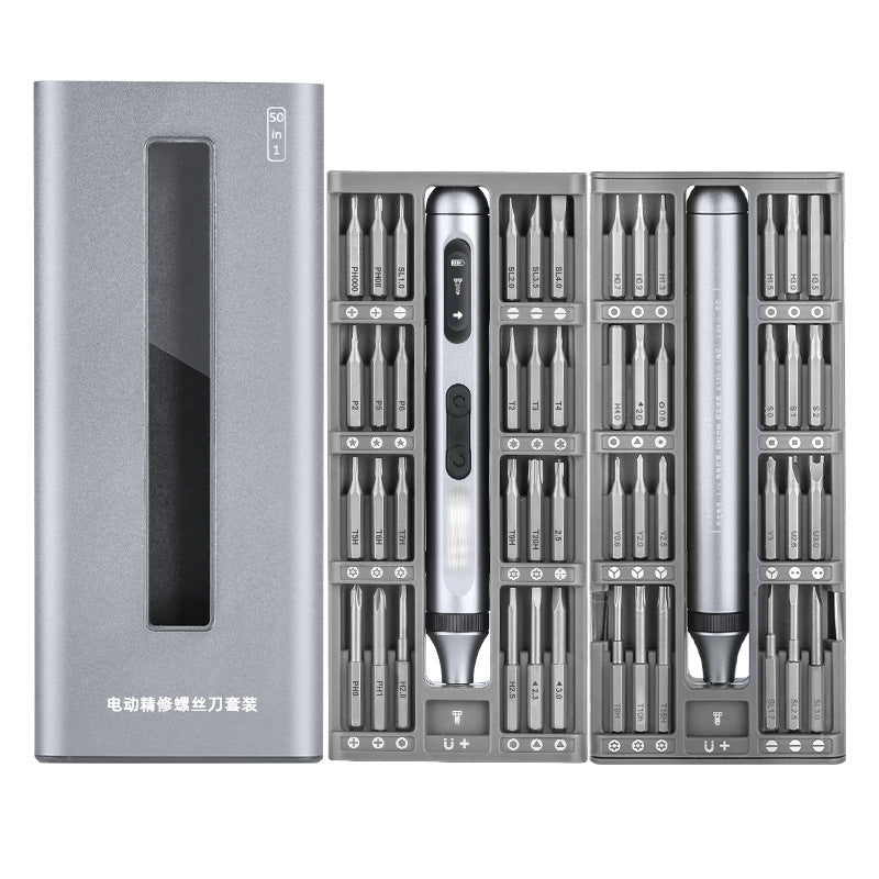 Electric Screwdriver Set with Multiple Bits for Electronics Repair