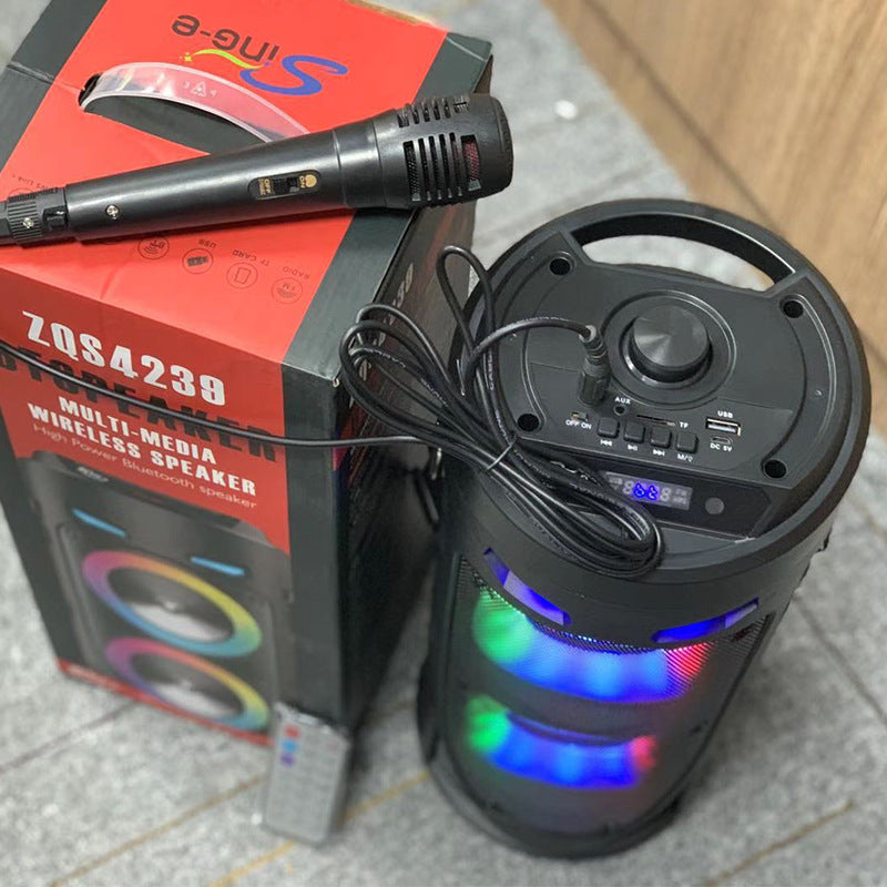 4-inch square dance Bluetooth speakers