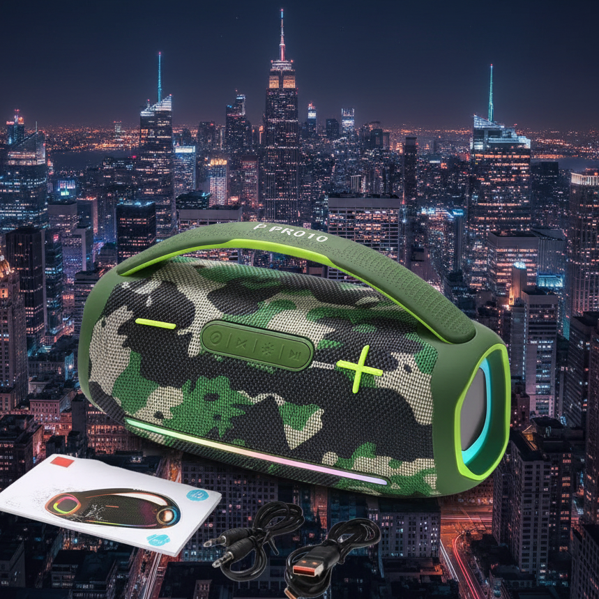 Portable High-Power PPRO10 Wireless Bluetooth Speaker CJ