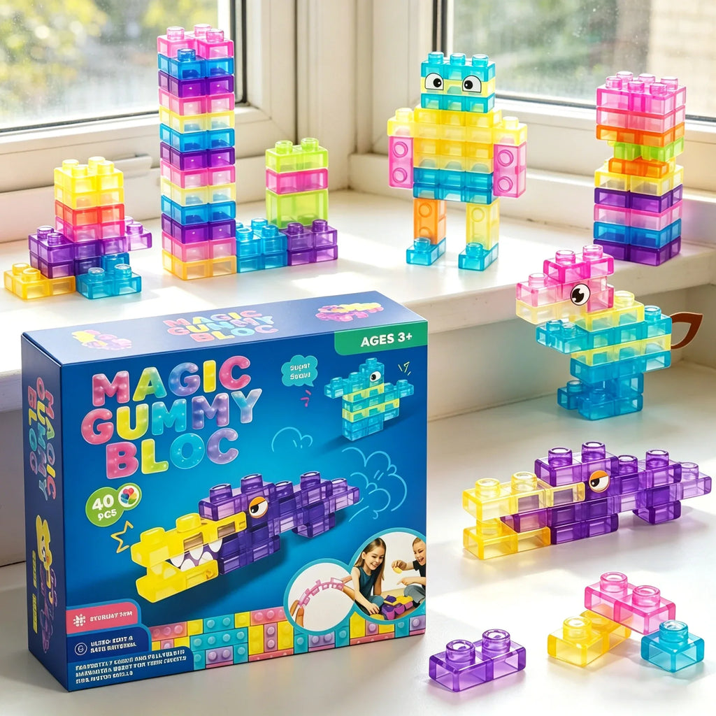 Sensory Soft Building Blocks Educational Toys