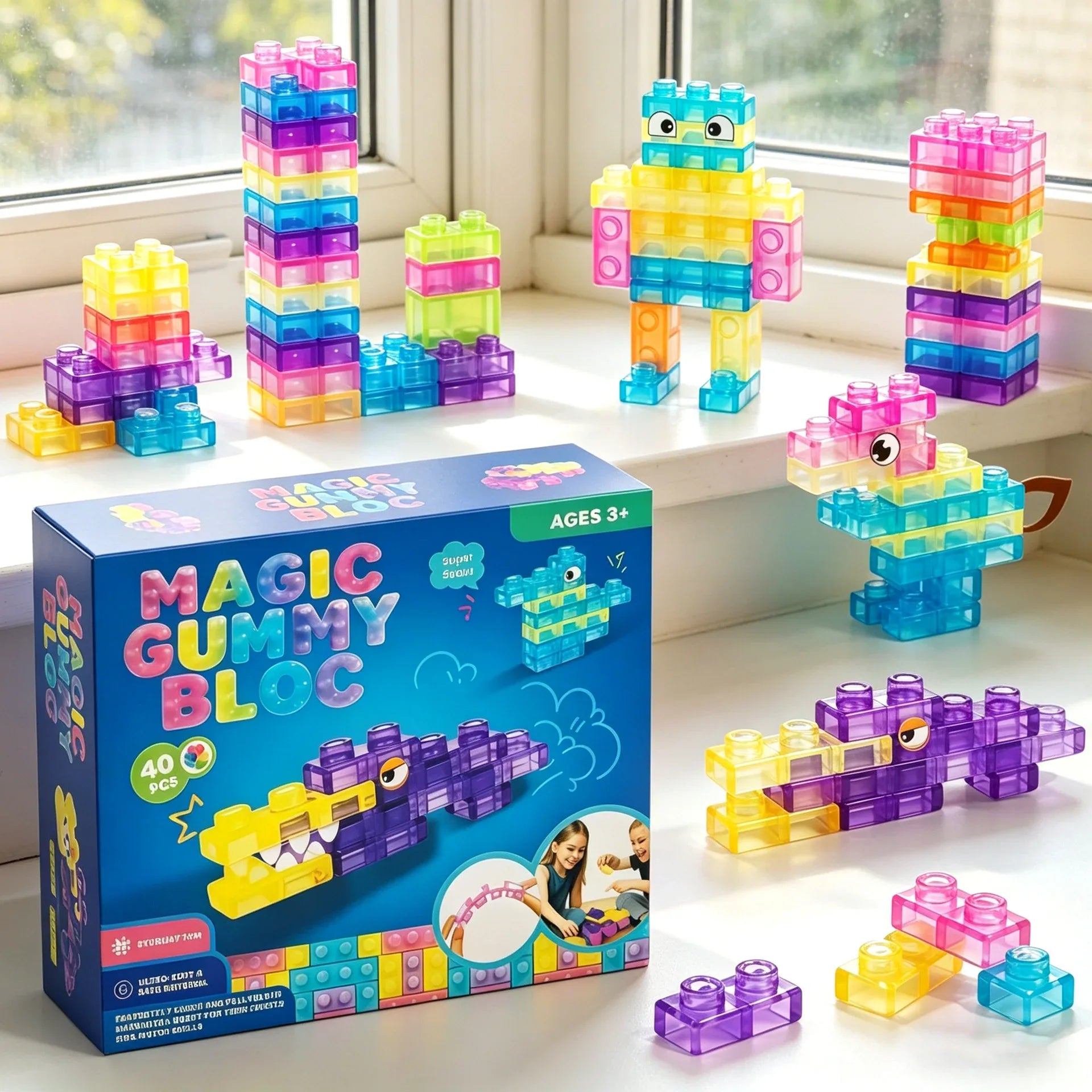 Sensory Soft Building Blocks Educational Toys
